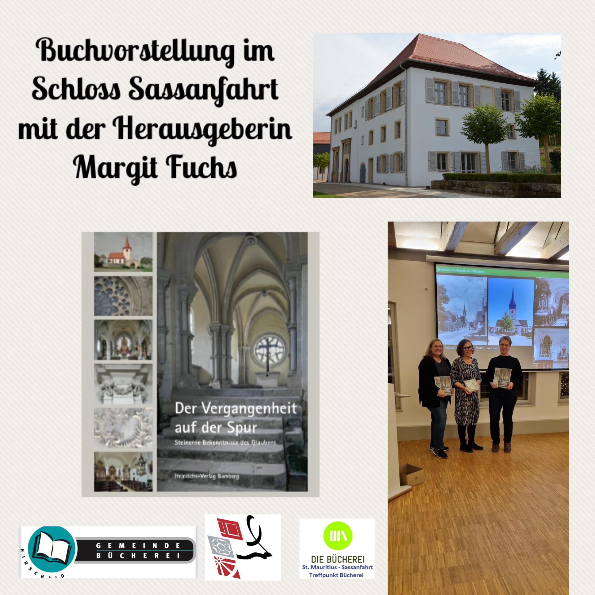 Buchvorstellung im Schloss Sassanfahrt