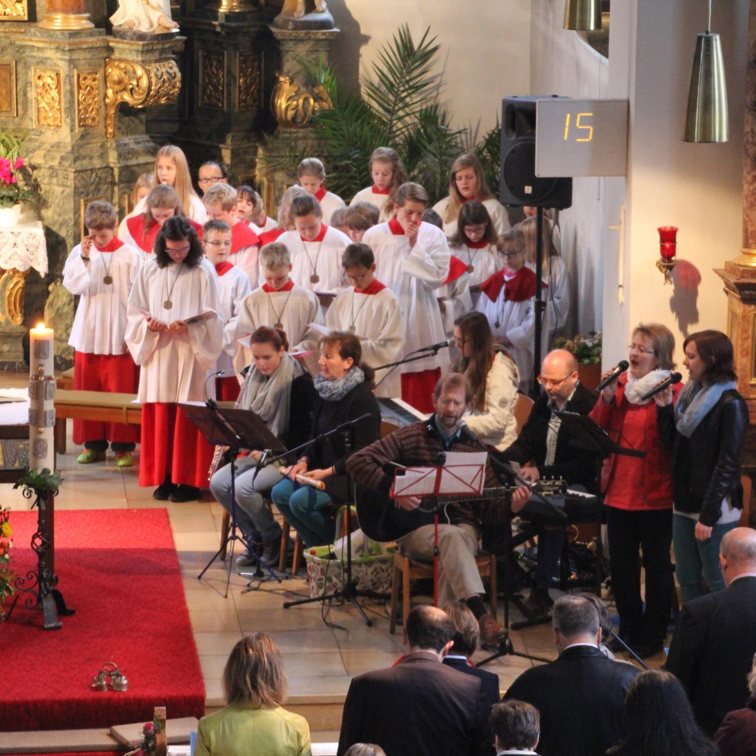 Gemeinsamer Gottesdienst Seelsorgebereich