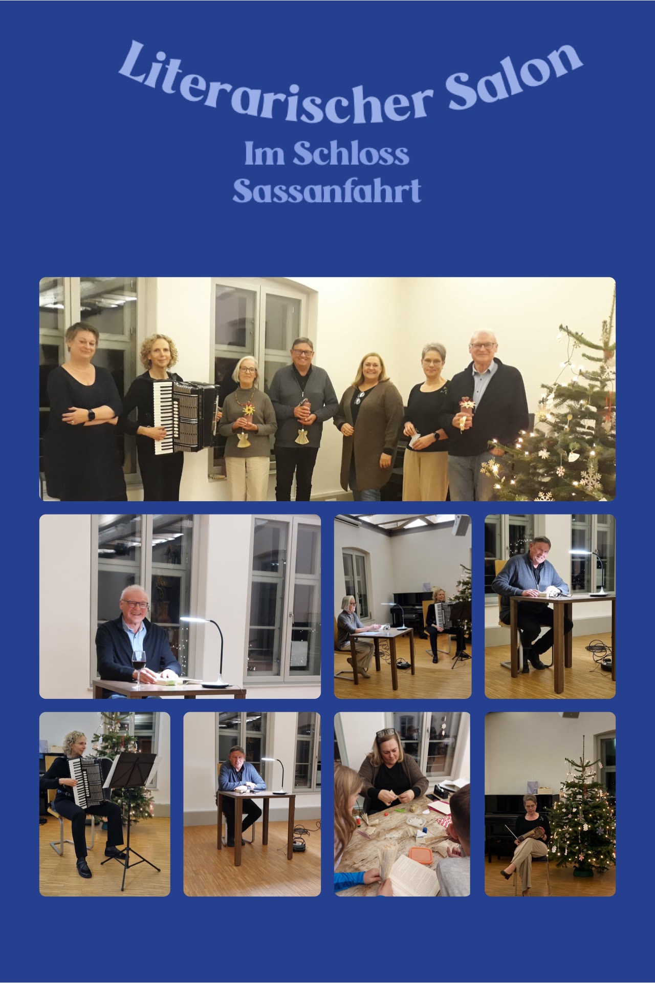 Literatursalon im Schloss Sassanfahrt
