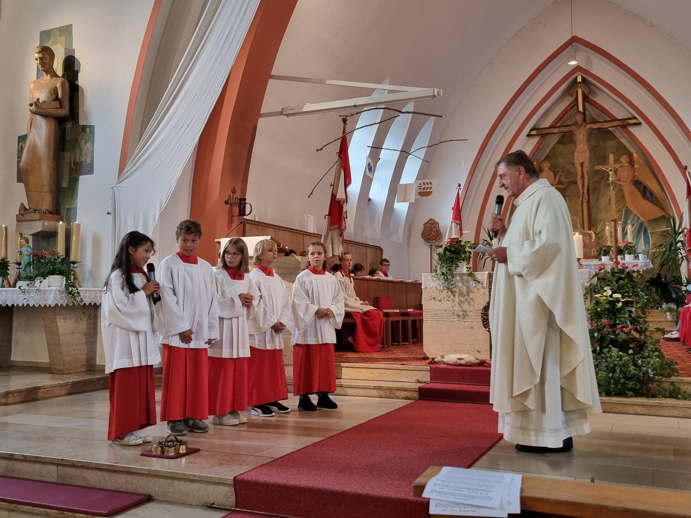 Ministrantenaufnahme