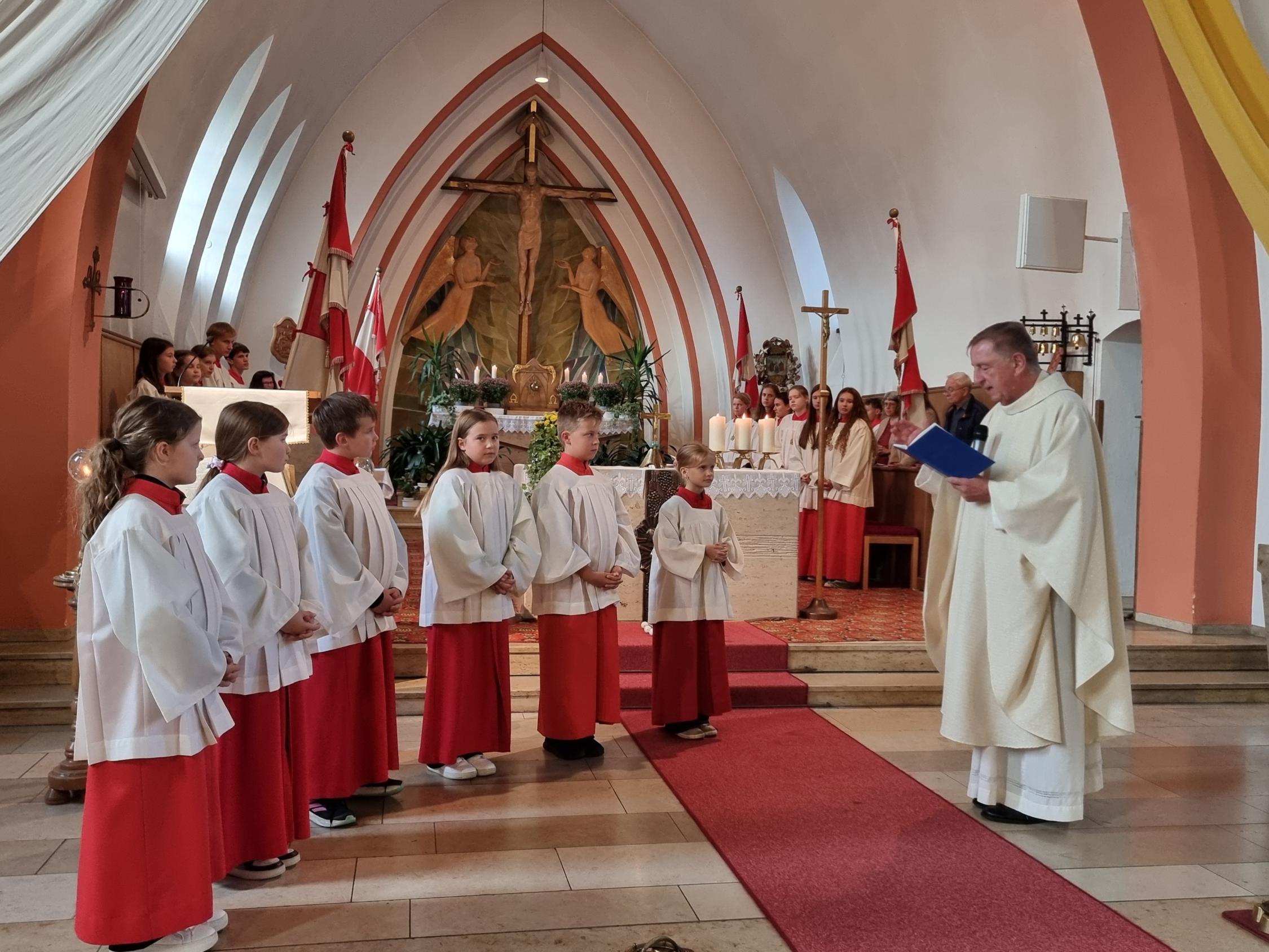 Ministrantenaufnahme