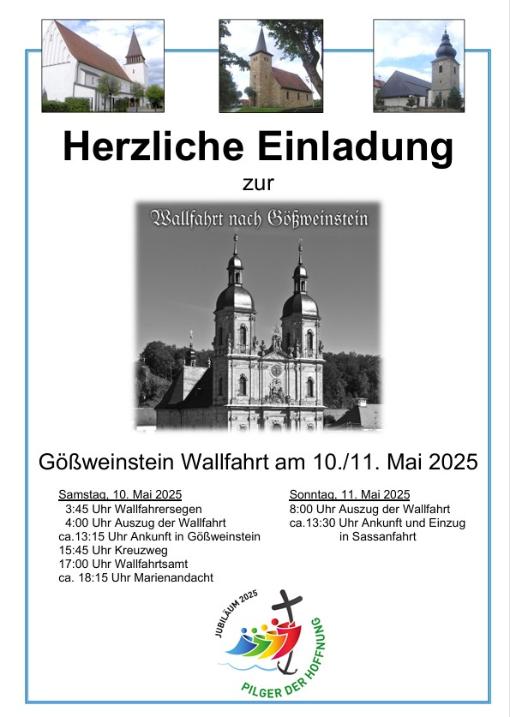 Plakat Goessweinstein 2025
